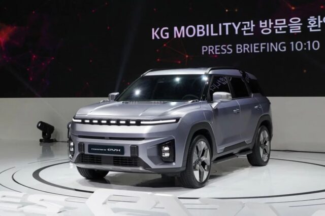 KG 모빌리티, 중형 전기 SUV ‘토레스 EVX’ 사전계약 시작