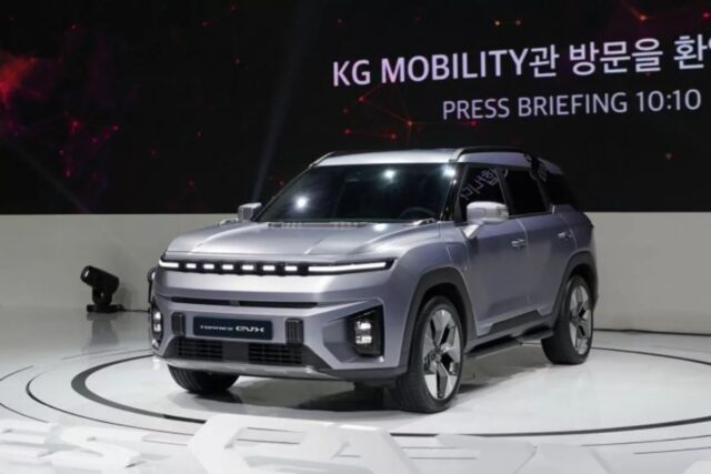 KG 모빌리티, 전기 SUV 토레스 EVX 사전계약 실시