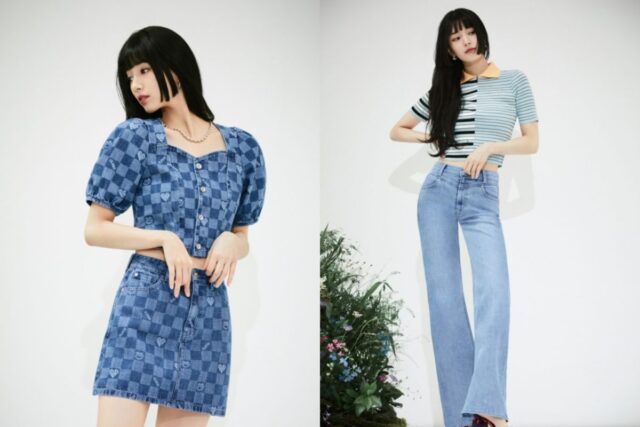 수지의 청바지 GUESS, 싱그러운 여름 향기 물씬 스타일링 공개