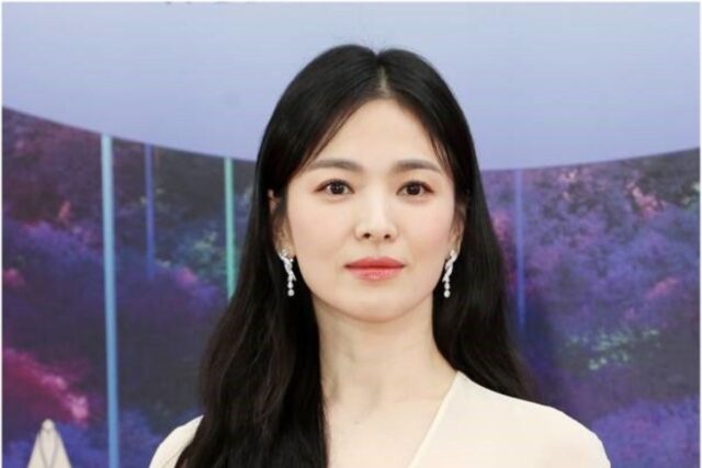 2023 백상예술대상 송혜교 드레스 시상식 패션 귀걸이 반지 주얼리 브랜드는 쇼메