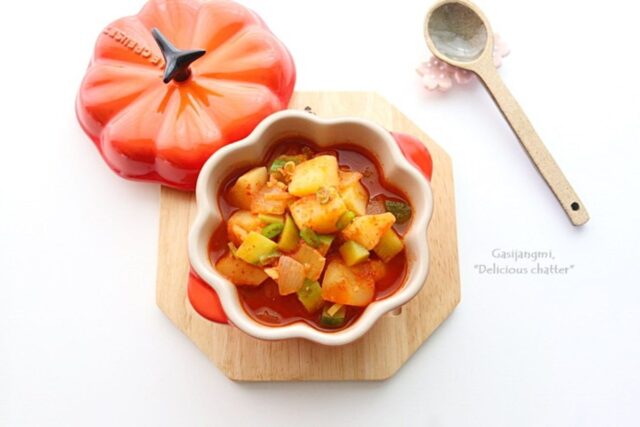 감자고추장찌개 만드는 법 고기없는 야채찌개 레시피 얼큰한 찌개 반찬 집밥
