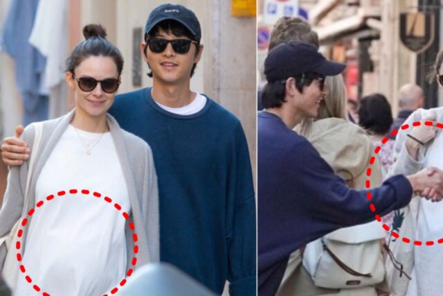 보는 눈 많은데…송중기, ‘만삭’ 아내 위해서 한 놀라운 행동 포착 “예비 아빠 합격”