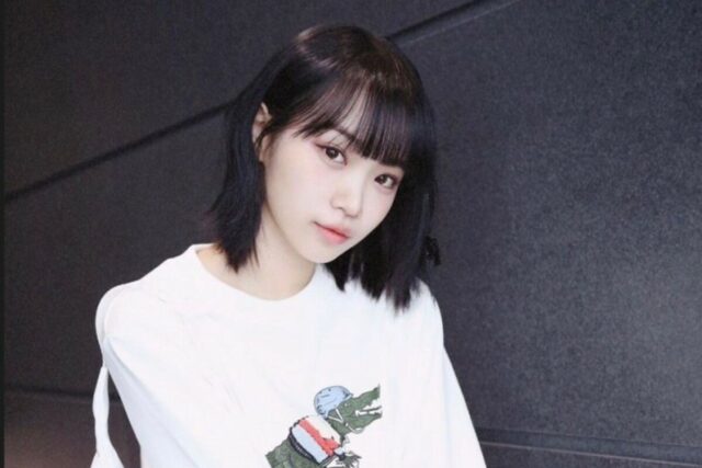 르세라핌 김채원 라코스테 맨투맨 러블리, 스포티한 여자맨투맨