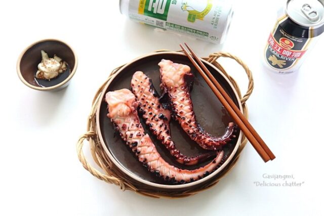 이도마켓 가문어통족 간식 술안주 둘 다 좋은 맛있는 문어다리구이 / 공동구매 4월 24일까지