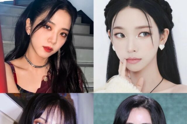 겨울쿨톤 연예인과 염색 섀도우 립 추천템