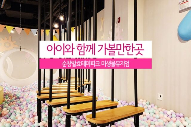 아이와 함께 가볼만한곳 순창발효테마파크 미생물 뮤지엄
