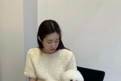차정원 낫띵에브리씽 르셉템버 니트 깔끔 모던 미니멀룩