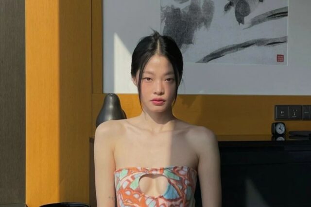 김아현 위드진 크로셋 스트릿룩 트렌디한 사복패션!