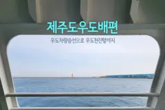 제주도우도배편 우도차량승선으로 우도천진항까지