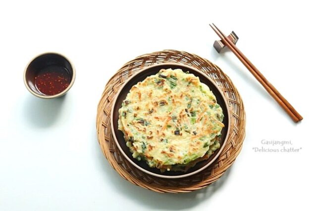 쪽파전 레시피 냉털로 부쳐낸 집밥 야채전 야채요리
