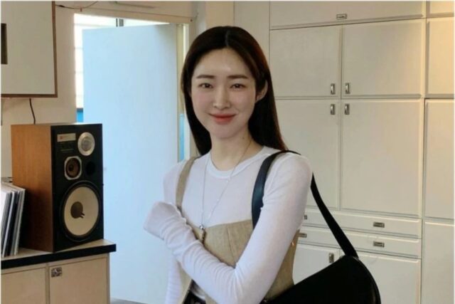 차정원 뷔스티에 & 에르메스 로퍼 패션 매력적이야