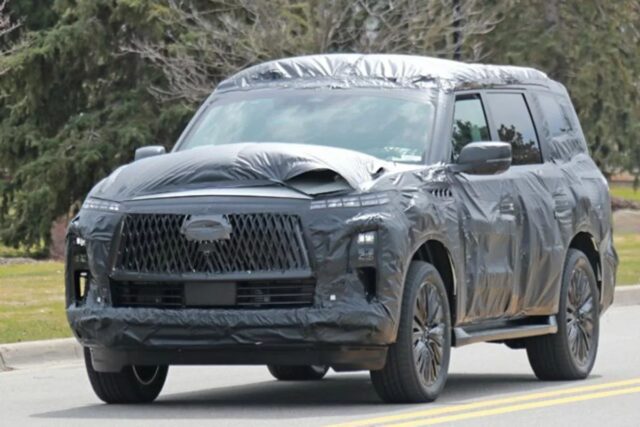 [스파이샷] 인피니티 QX80