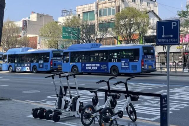 퍼스널모빌리티 스윙, 킥보드 지정 파킹존에 기기 반납 시 무제한 반값 할인