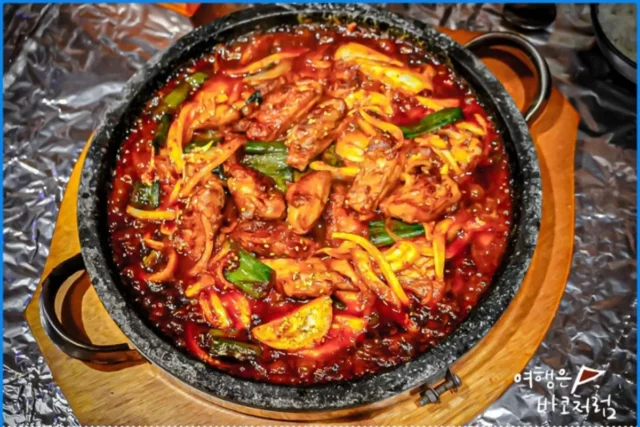 안산고잔동맛집 뚝방닭갈비 안산점에서 친구와 점심 모임 했어요.