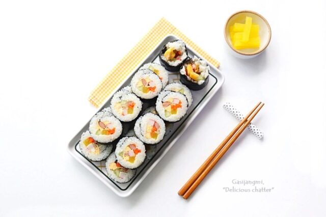 우리집 김밥 레시피 봄나들이 도시락 집김밥 한그릇요리 집밥