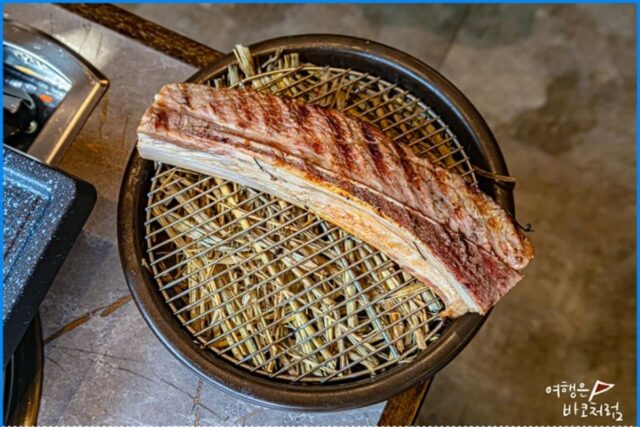 수원호매실동맛집 짚불태백 호매실점, 우대갈비 부드럽고 좋았어요.