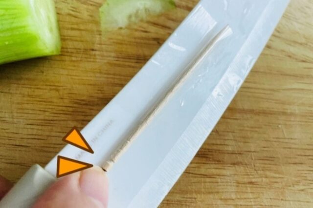칼에 ‘이쑤시개’를 붙였을 뿐인데 생긴일