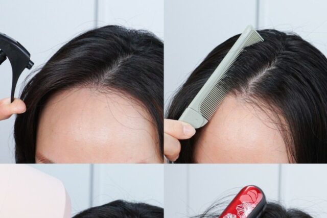 앞머리 옆으로 넘기기 쉬운 방법 꿀팁
