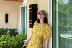 고민영 온앤온 원피스 여름 휴가룩 미리 준비해봐