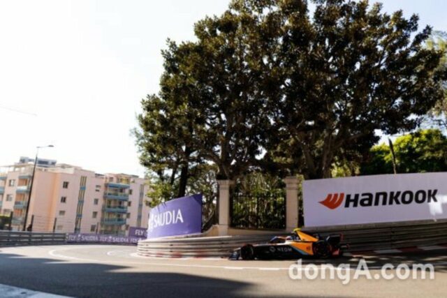 한국타이어, 전기차 레이싱 대회 ‘2023 모나코 E-PRIX’ 대회 마무리