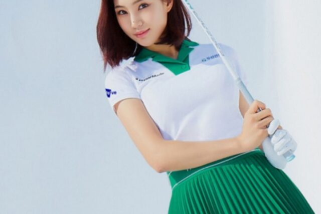 유현주 프로의 여름 라운드룩… 테일러메이드 어패럴 ‘그린컬렉션’