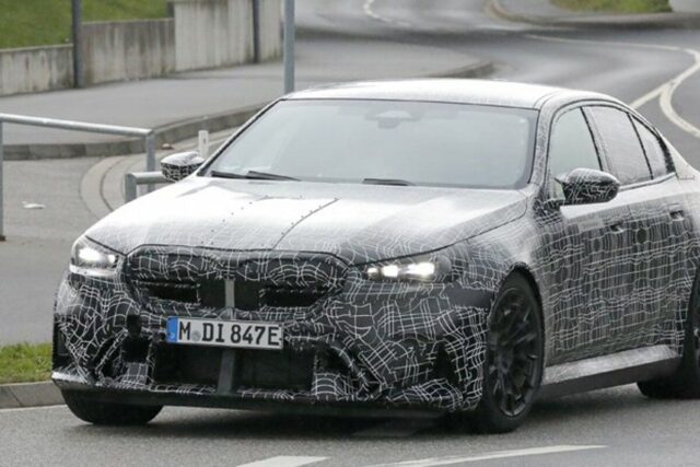 [스파이샷] BMW M5