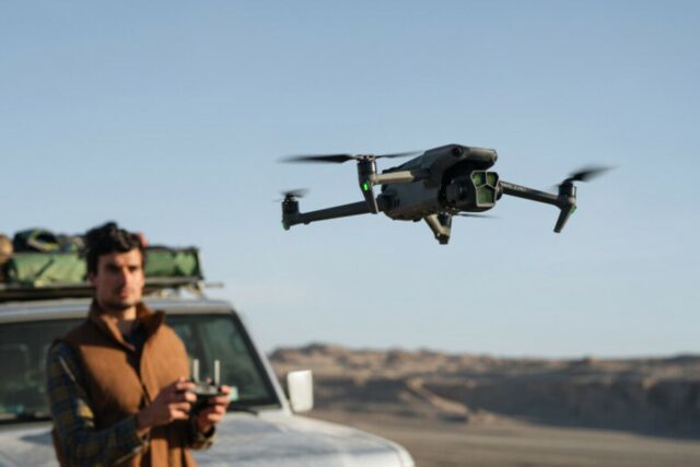 DJI, 트리플 렌즈 플래그십 카메라 드론 ‘매빅3 프로’ 선봬