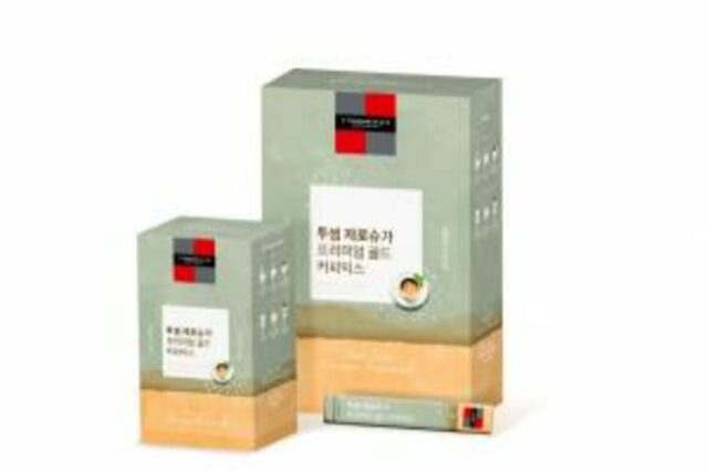 투썸플레이스, 제로슈가 프리미엄 골드 커피믹스 출시