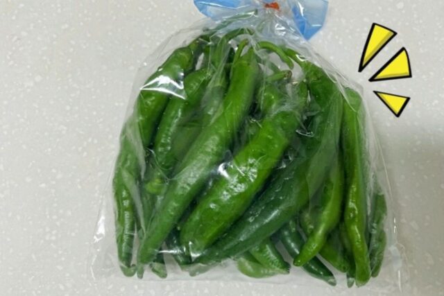 고추 이렇게 보관했더니!?냉동없이 한달도 거뜬!
