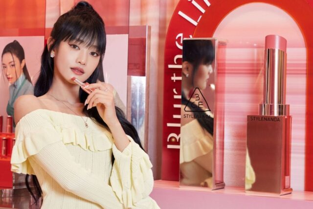 (여자)아이들 민니, 3CE ‘블러 매트 립스틱’ 팝업 스토어서 다채로운 매력 뽐내