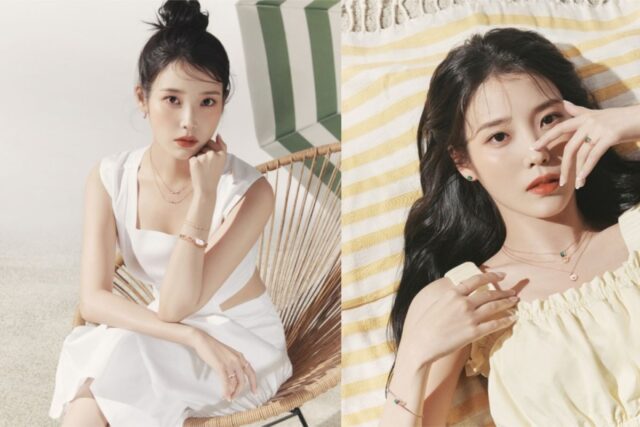 아이유, 제이에스티나 뮤즈로 빛나는 썸머 주얼리룩 표현