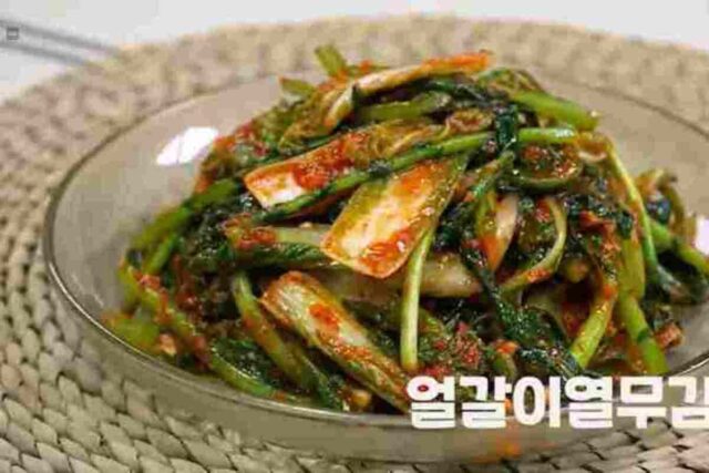 열무얼갈이김치 담그는법 :: 시원 아삭 맛있게~!!