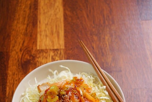 매운치킨, 닭구이 샐러드 만들기