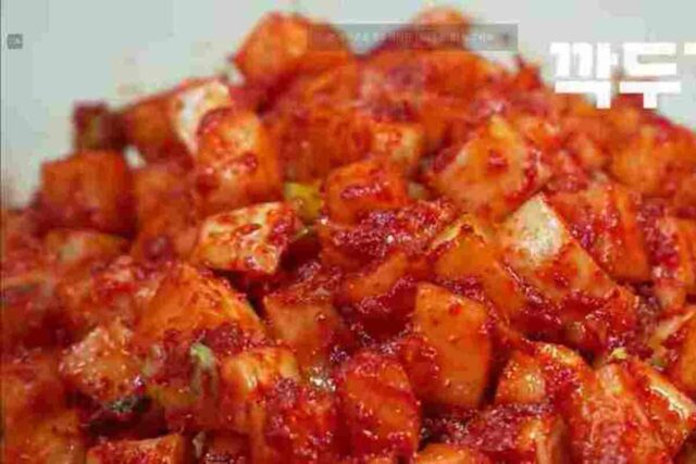 깍두기 맛있게 담는법 :: 아삭아삭 맛있게~!!