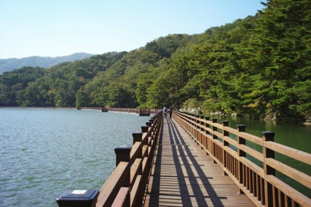 주말아이와가볼만한곳 포천 산정호수, 허브아일랜드