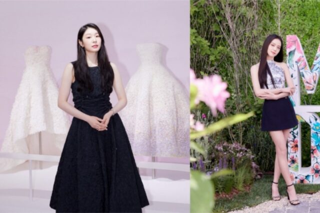 김연아·블랙핑크 지수, 디올 뷰티 ‘미스 디올 서울 전시&팝업’ 오프닝 자리 빛내