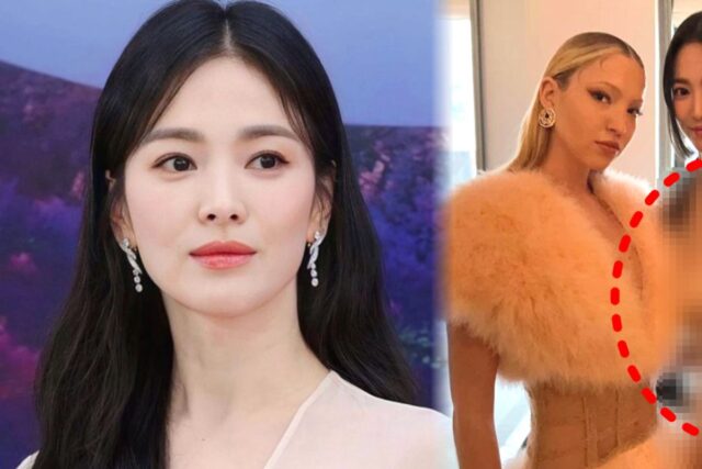 “속옷만 걸치고..” 송혜교, 미국 쇼에서 입고 나타나 논란되고있는 ‘의상’ 정체
