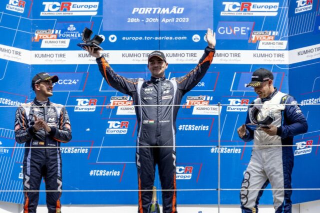 1·2위 모두 우리 것···현대차 ‘아반떼 N TCR’ 월드 투어 개막전서 더블 포디움 차지