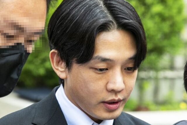 포승줄 묶인 채 유치장 끌려가는 유아인이 마지막으로 남긴 말