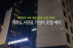 대한민국 숙박 세일 데일리호텔 이벤트 제주도 서귀포 가성비 호텔 예약