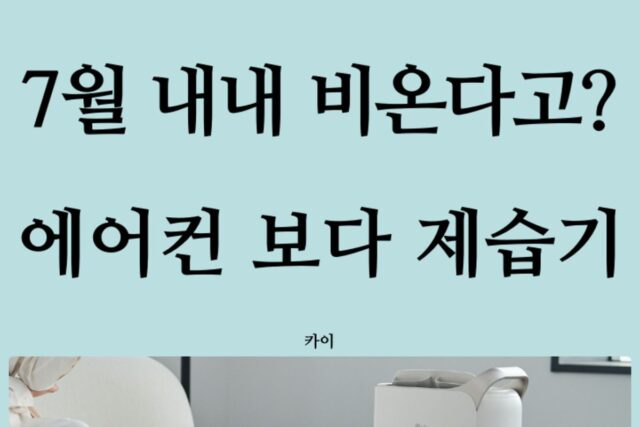 7월 내내 비온다고? 이번 여름 에어컨 보단 제습기! 2023 LG 휘센 듀얼 인버터 제습기 달라진점