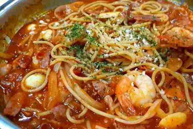 이태리 레스토랑 토마토 스파게티 만드는 방법!!