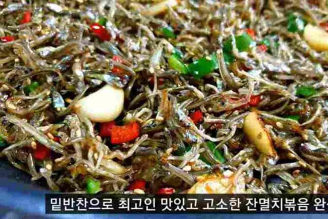 반찬으로 너무 좋은 잔멸치볶음 맛있게 만드는법~!