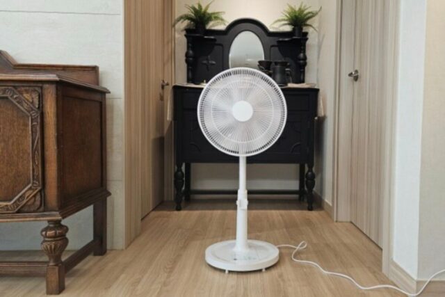 리웨이 저소음 선풍기 BLDC 어린이 무소음 스탠드 리모콘선풍기