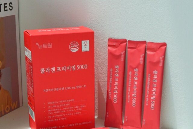 마시는 저분자 피쉬 콜라겐 뉴트원 프리미엄5000 간편해