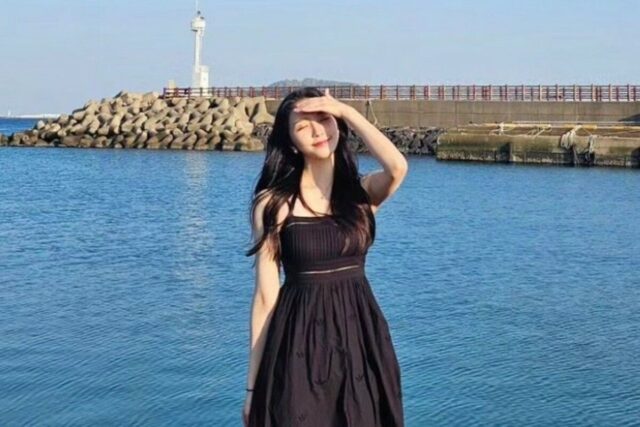 성해은 휴가룩 페미닌룩 올세인츠 원피스 가격은?