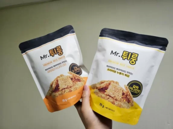 바삭바삭 누룽지과자 맥주안주로 고소하고 담백하게! 미스터튀룽