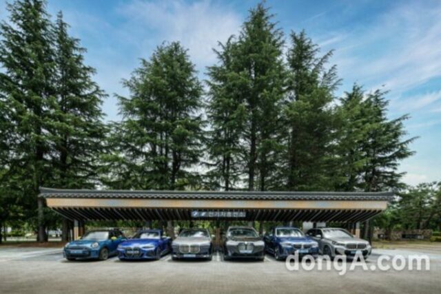 BMW코리아, 힐튼호텔 경주 ‘전기차 충전소’ 개소