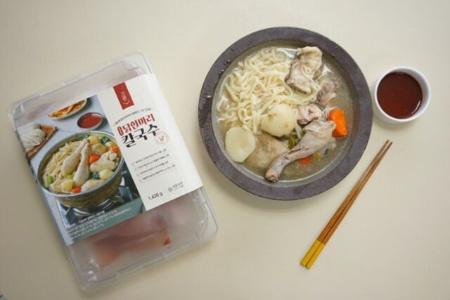여름보양식 윙잇 닭한마리 칼국수 밀키트 만들기
