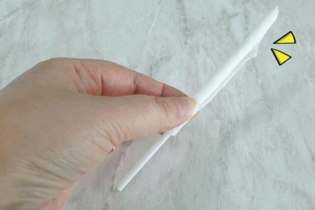‘빨대’에 물티슈를 감았더니!?모두가 깜짝 놀라요!